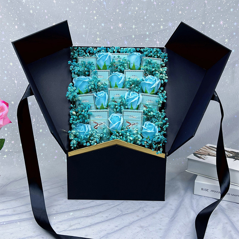 520情人节送男友炫赫门香烟礼盒手工花束材料包男生老公生日礼物