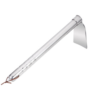 全钢锄头不锈钢双用种菜种花家用小锄头农用耙子镐头户外挖土农具