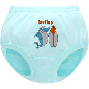 小青龙幼儿童纯棉内裤宝宝面包裤小孩女短裤男童女童三角裤1-13岁