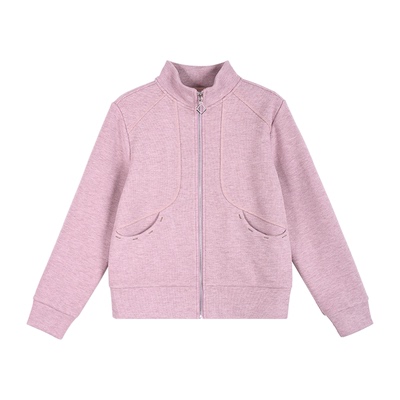 加绒加厚立领外套女2025秋冬