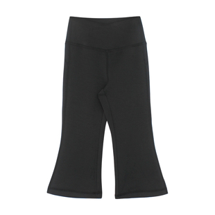 大耳象女童高腰喇叭裤2026春季新款宝儿休闲百搭修身长裤子