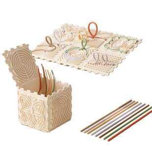 英氏儿童感官活动板多动症专注力早教益智玩具硅胶扭扭忙碌解压板