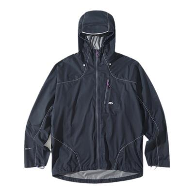蓝岐蝉翼pertex超薄轻量硬壳冲锋衣男户外越野跑赛级强装压胶外套
