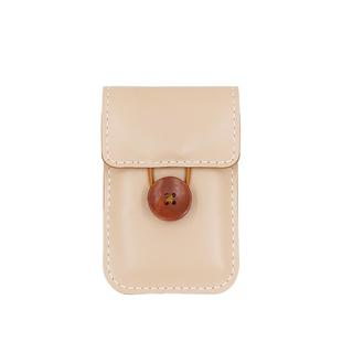 通用SSD固态移动硬盘保护套竖款木纽扣硬盘包适用西数希捷三星T7闪迪英睿达SSD固态硬盘数码收纳包可放数据线