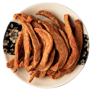 李记青岛脂渣特产五花肉脆哨精肉渣酥脆小吃猪油渣生酮零食品