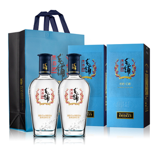 毛铺酒官方旗舰店黑荞酒42/52度500ml*2瓶整箱苦荞高档白酒基酒水