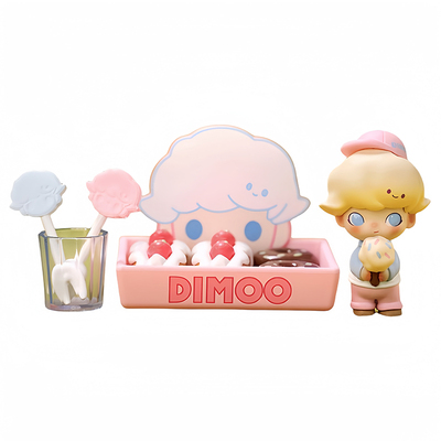 泡泡玛特DIMOO一起去郊游手办