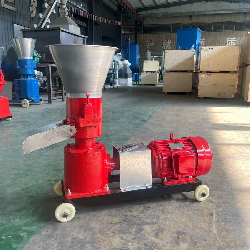 家用型颗粒饲料机 鸡鸭鹅羊猪牛饲料机 180型畜牧养殖饲料机