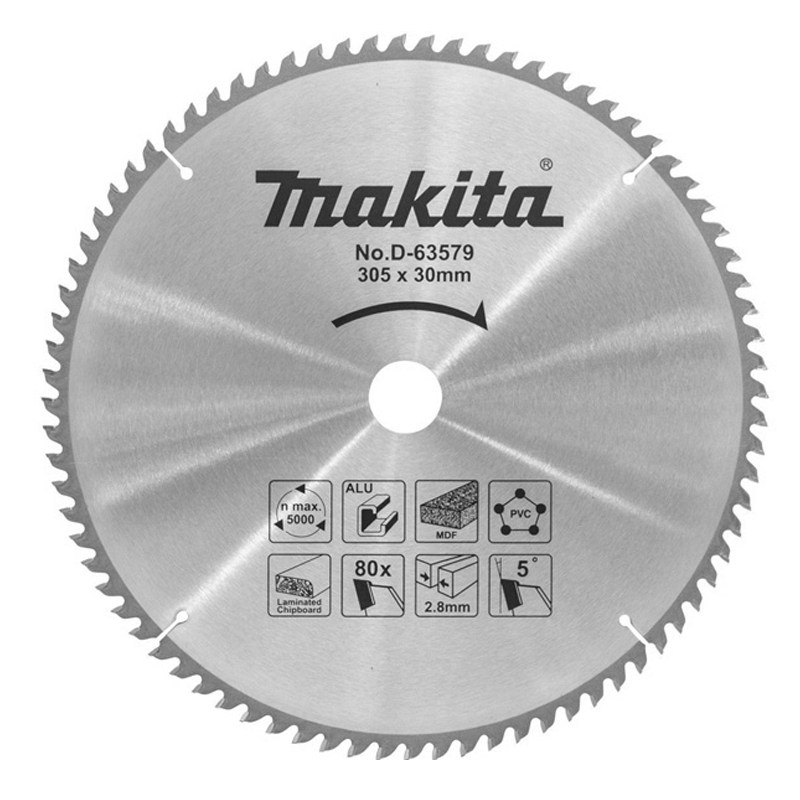 牧田木工用硬质合金锯片Makita