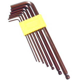 包邮进口球头S2内六角扳手套装超硬六方扳手螺丝刀五金工具六角匙