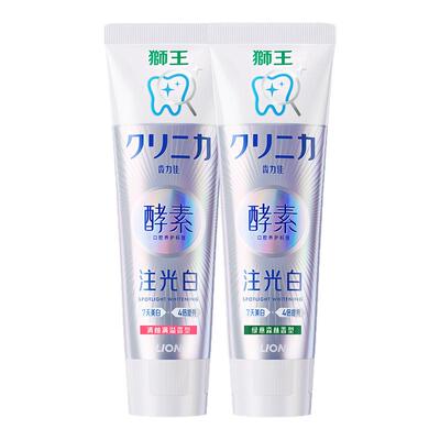 狮王水光酵素注光白牙膏