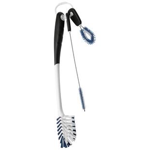 日式家用加长柄保温杯玻璃杯刷奶瓶刷清洁刷套装吸管刷洗杯子