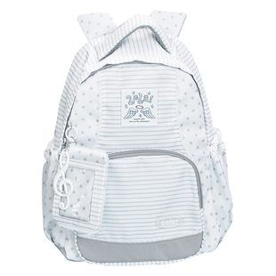 新年礼物LOLA DESIGN音符星星双肩包 女大学生书包高中大容量背包