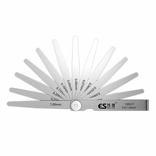 苏测塞尺不锈钢高精度气门间隙塞尺套装厚薄规塞规筛尺片尺刹车片