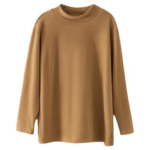 男童加绒打底衫女童2026新款半高领内搭上衣儿童秋冬保暖长袖T恤