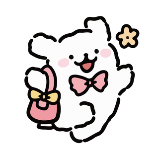 线条小狗卡通可贴玻璃保温水杯手机壳防水耐刮无痕UV转印贴纸批发