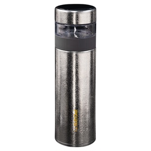 PORSTI国钛宝石太雅致茶水分离杯纯钛杯一杯两用茶汤分离中秋礼物