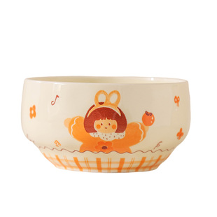 陶瓷亲子碗家用吃饭碗全家福碗碟套装家庭一家四口专人专用碗餐具