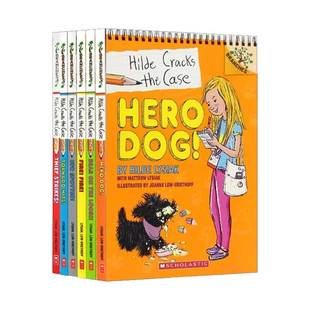 【送音频 逻辑推理培养桥梁书】学乐小记者神探希尔德6册 Cracks The Case悬疑与侦探日记学乐大树小学生课外阅读职业启蒙侦探内特