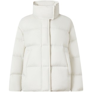 【衣橱推荐】坦博尔秋季羽绒服女士短款 立领柔软小个子穿面包服