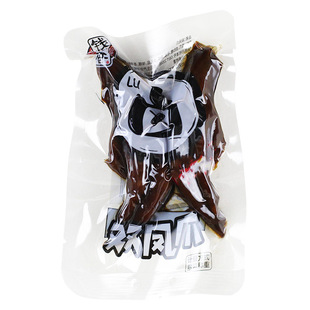 钱家香卤味双凤爪500g鸡爪办公室休闲零食小吃鸡肉类熟食香辣鸡脚