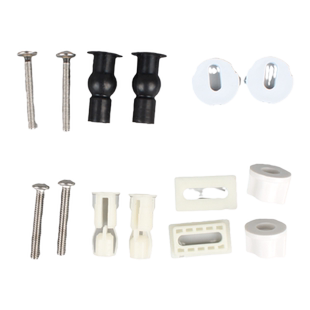 通用马桶盖铜牙膨胀螺丝配件座便器盖螺钉上下锁固定配件垫片wdi