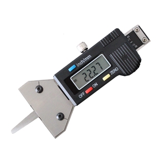 超大屏数显轮胎花纹深度尺25mm全屏大字轮胎胎芽胎纹测量深度卡尺