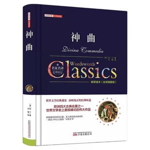 神曲 但丁 精装正版名家名译世界文学名著中文版全译全本包含地狱篇净界篇天堂篇原版原著外国小说学生初高中生青少年课外阅读书籍