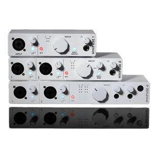 Arturia MiniFuse1/2/4唱歌直播专用声卡专业K歌录音套装全套设备