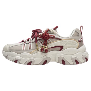 李宁猫爪LITE 3丨休闲鞋女鞋新款复古老爹鞋厚底增高轻质运动鞋子