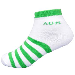 爱优恩男女小童袜2-6岁AUN抗菌儿童防臭中筒纯棉袜宝宝小孩子袜子