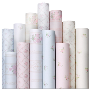 大学生宿舍墙纸自粘防水防潮卧室客厅儿童壁纸出租房寝室桌柜改造