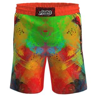 MMA综合格斗短裤巴西柔术缠绕格斗 个性搏击散打裤训练健身运动裤