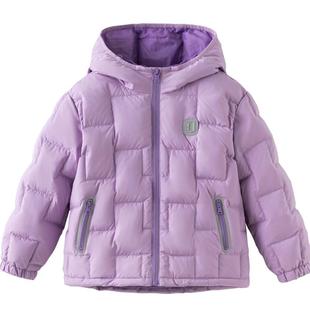 【抗菌绒】戴维贝拉儿童羽绒服2026新款冬装男童女童防水亲子外套