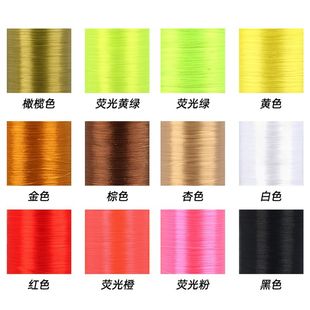 新75D 140D飞蝇饵绑线绑专业高制耐磨绑线钓亮飞高钩制强力 120D