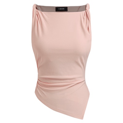 CIDERchic风吊带背心女内搭针织下摆荡领背心式上衣114693341