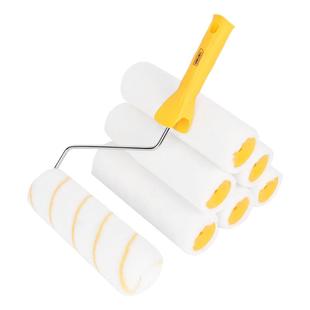 得力滚筒刷滚刷刷墙小滚刷乳胶漆滚刷油漆滚筒无死角滚芯49寸涂料