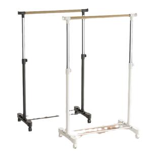 晾衣架落地室内家用阳台卧室挂衣架简易不锈钢凉衣服杆晒被子神器