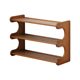 桌面杯子收纳置物架办公室桌上整理餐桌台面多层水杯小型摆放架子