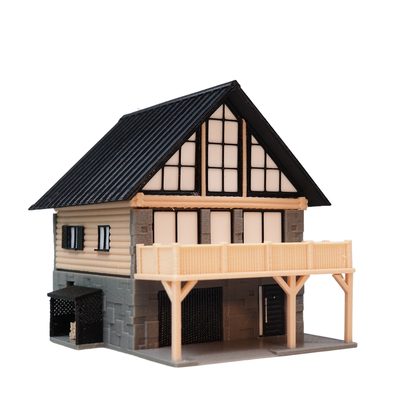 微缩场景64比例房屋模型