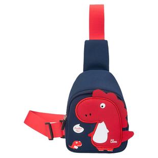 儿童包包幼儿园男女宝宝时尚斜挎包超轻恐龙卡通可爱小包防水胸包