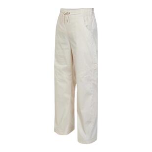 Nike耐克女裤2024夏新款梭织宽松运动休闲透气高腰长裤FB8285-104