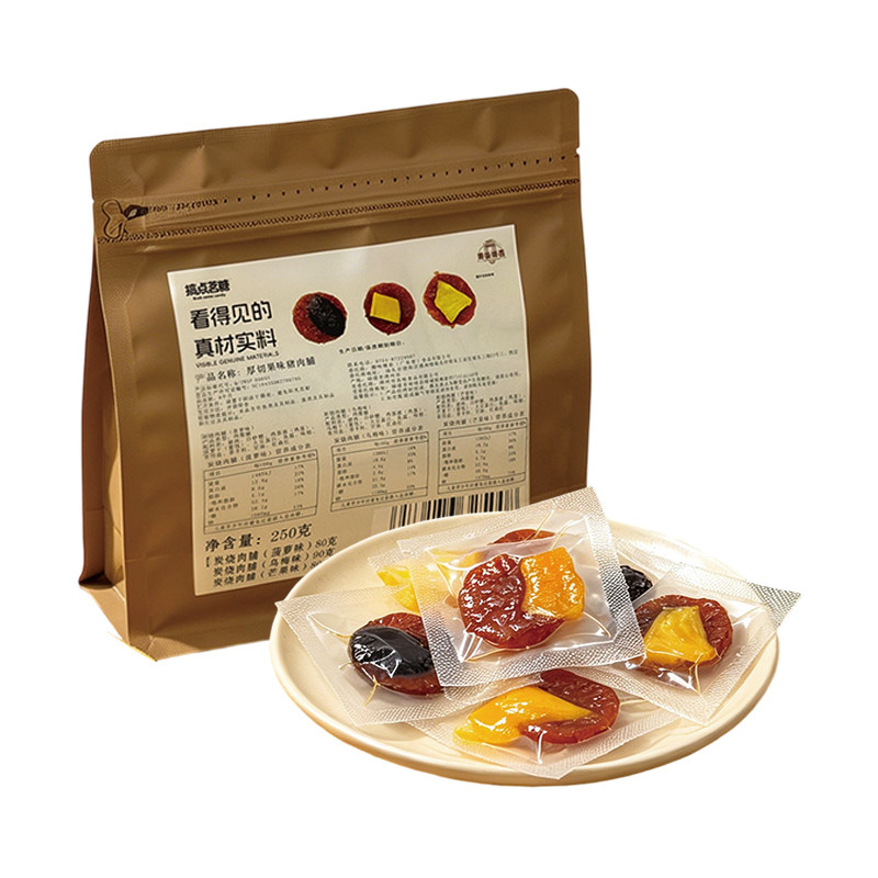 炭烤水果猪肉脯蜜汁猪肉干零食