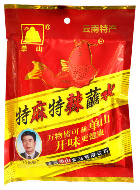 单山特麻特辣蘸水调料海椒面