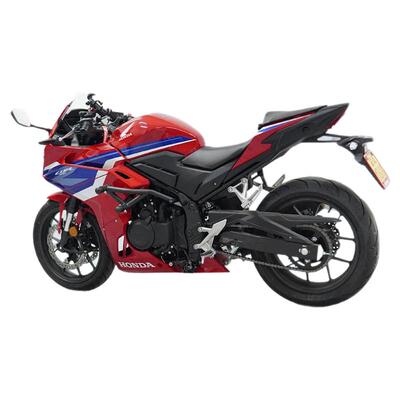 适用于24款本田CBR400R保险杠弹簧头护杠竞技杆前防摔球护架改装