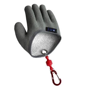 RTI抓鱼手套便携防滑防水PE线编织乳胶男钓鱼冰钓垂钓用品工具