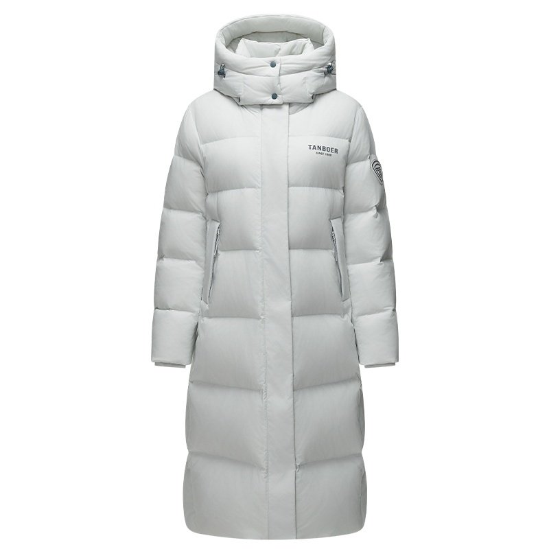 坦博尔羽绒服女冬季2025新款长款时尚