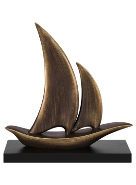 办公室桌面一帆风顺帆船装饰摆件