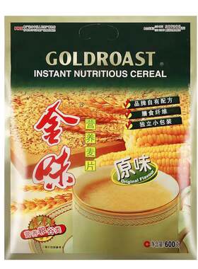金味营养麦片原味600g