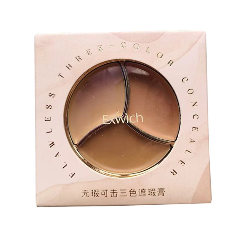 伊维斯三福遮瑕膏黑眼圈毛孔斑点